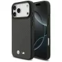 Capa MagSafe BMW M Kevlar Matt para iPhone 17 Pro Max preta