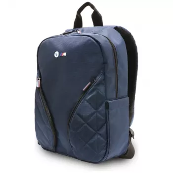 Mochila para portátil BMW Nylon 16 polegadas azul-marinho