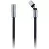 Cabo USB-C para USB-C Karl Lagerfeld Ikonik Charm com lanyard, 1,2 m, preto