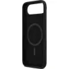 Capa de silicone KARL LAGERFELD Karl & Choupette Ring MagSafe para Apple iPhone Air - preto