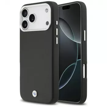 Capa MagSafe BMW Sign Full Wrapped Metal para iPhone 17 Pro Max preto