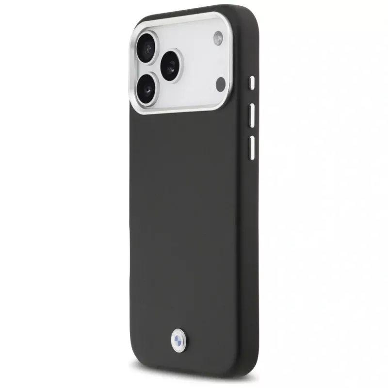 Capa MagSafe BMW Sign Full Wrapped Metal para iPhone 17 Pro Max preto