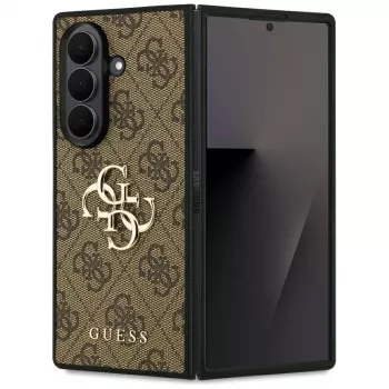Capa Guess Big 4G Logo Classic para Samsung Galaxy Z Fold7, castanho