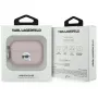 Capa KARL LAGERFELD Monogram Karl Head para AirPods Pro 3, rosa
