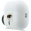 Capa KARL LAGERFELD Silicone Karl Head 3D para AirPods Pro 3, branco