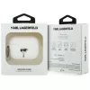 Capa KARL LAGERFELD Silicone Karl Head 3D para AirPods Pro 3, branco