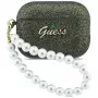 Capa Guess Glitter Pearl Strap para AirPods Pro 3, caqui