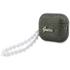 Capa Guess Glitter Pearl Strap para AirPods Pro 3, caqui