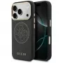 Capa Guess Perforated 4G MagSafe para iPhone 17 Pro Max, preto