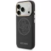 Capa Guess Perforated 4G MagSafe para iPhone 17 Pro Max, preto