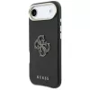 Capa Guess FW Resin Logo para iPhone Air, preto