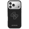 Capa traseira Guess FW Resin Logo para Apple iPhone 17 Pro, preto