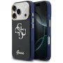 Capa Guess IML 4G Script Metal para Apple iPhone 17 Pro - azul