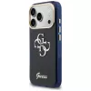 Capa Guess IML 4G Script Metal para Apple iPhone 17 Pro - azul