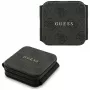 Carregador sem fios Guess 4G - estação de carregamento por indução MagSafe 3 em 1 para iPhone, AirPods e Apple Watch 15W (preto)