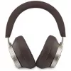 Auscultadores Guess 4G Triangle Logo Bluetooth 5.4 on-ear com ENC - castanho
