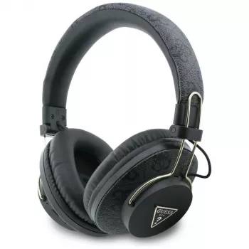 Auscultadores Guess Triangle Logo Bluetooth ENC over-ear preto