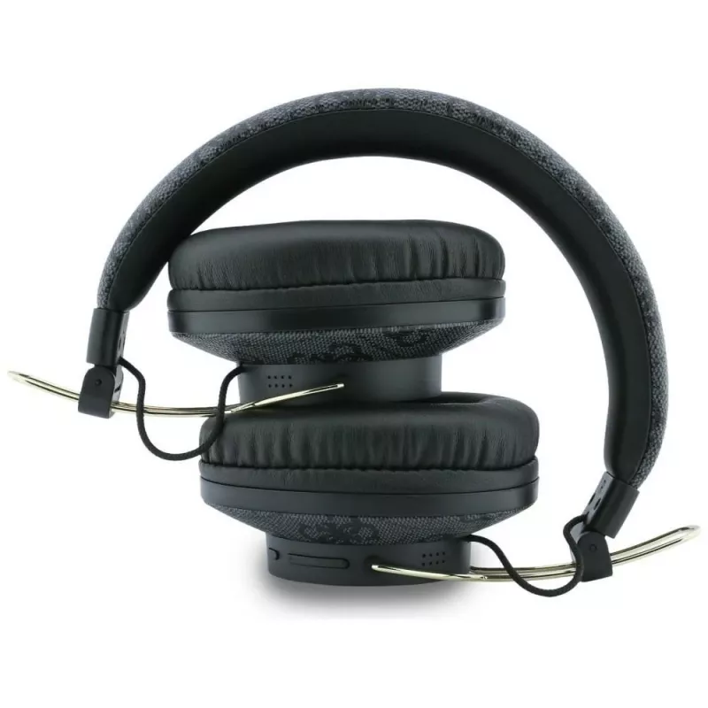 Auscultadores Guess Triangle Logo Bluetooth ENC over-ear preto