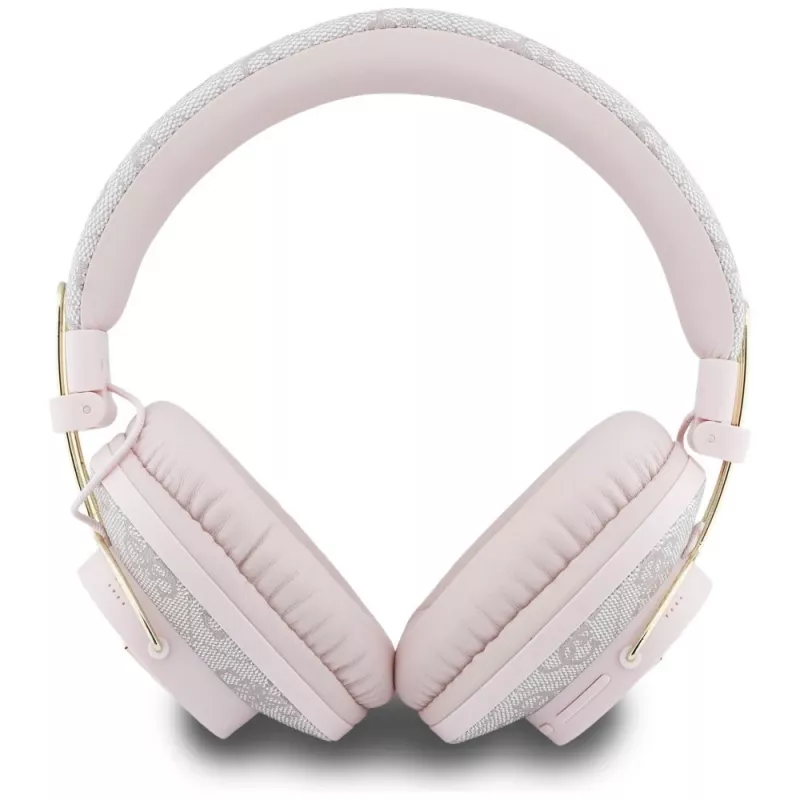 Auscultadores Guess Triangle Logo Bluetooth ENC over-ear rosa