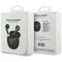 Auscultadores TWS Bluetooth Guess Gold Line Triangle com estojo de carregamento (preto)