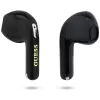 Auscultadores TWS Bluetooth Guess Gold Line Triangle com estojo de carregamento (preto)