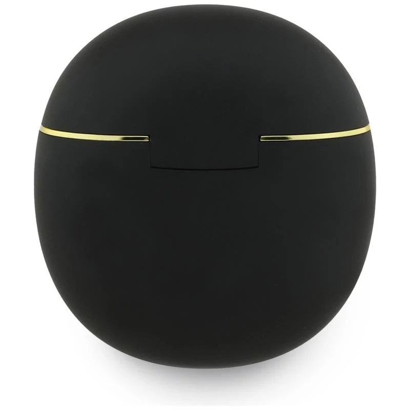 Auscultadores TWS Bluetooth Guess Gold Line Triangle com estojo de carregamento (preto)