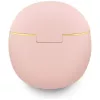 Auscultadores True Wireless Stereo Bluetooth Guess Gold Line Triangle com estojo de carregamento (rosa)