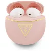 Auscultadores True Wireless Stereo Bluetooth Guess Gold Line Triangle com estojo de carregamento (rosa)