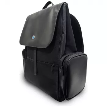 Mochila BMW Side Pockets Metal Logo para portátil 15 preta