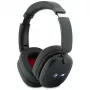 Auscultadores BMW over-ear Bluetooth com logótipos impressos, preto