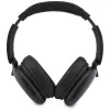 Auscultadores BMW over-ear Bluetooth com logótipos impressos, preto