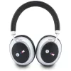 Auscultadores BMW M Carbon Metal Logo Bluetooth ENC over-ear prateado