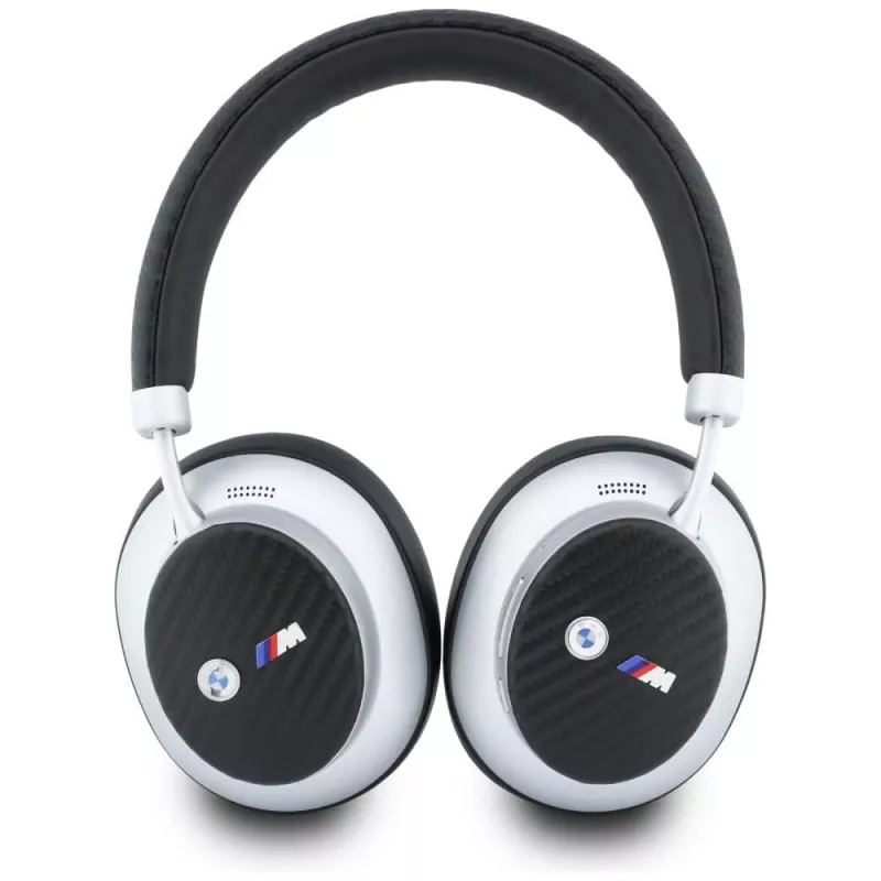 Auscultadores BMW M Carbon Metal Logo Bluetooth ENC over-ear prateado