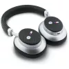 Auscultadores BMW M Carbon Metal Logo Bluetooth ENC over-ear prateado