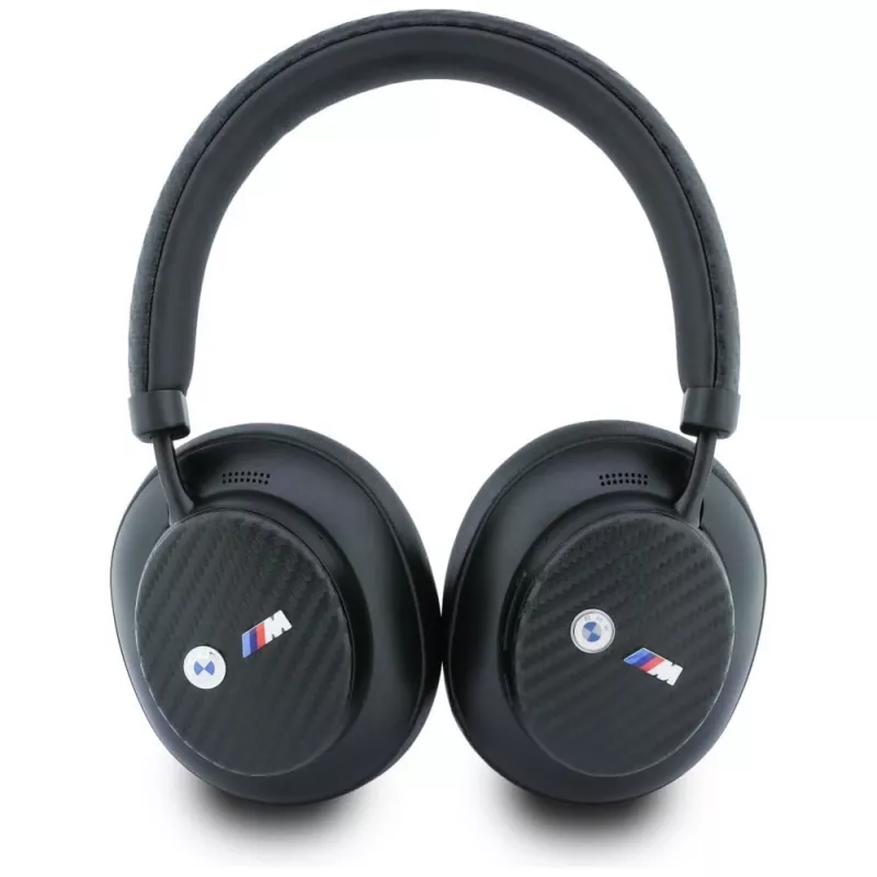 Auscultadores BMW M Carbon Metal Logo Bluetooth ENC over-ear preto