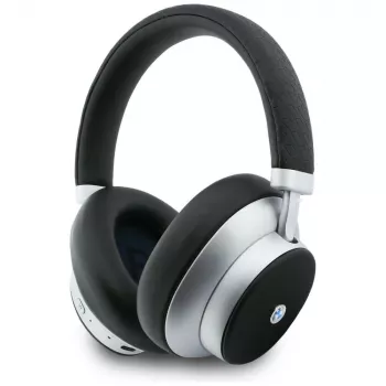 Auscultadores BMW Metal Logo MK Bluetooth ENC over-ear prateado