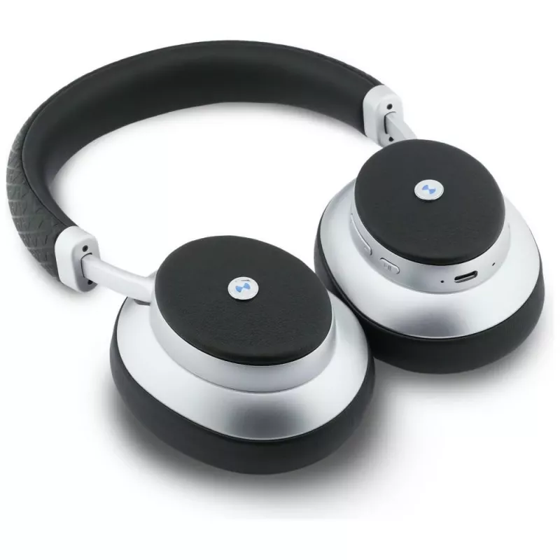 Auscultadores BMW Metal Logo MK Bluetooth ENC over-ear prateado