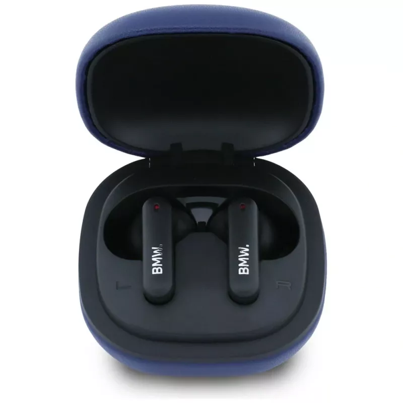 BMW LeatherMetal Logo ENC TWS Bluetooth auriculares azul-marinho