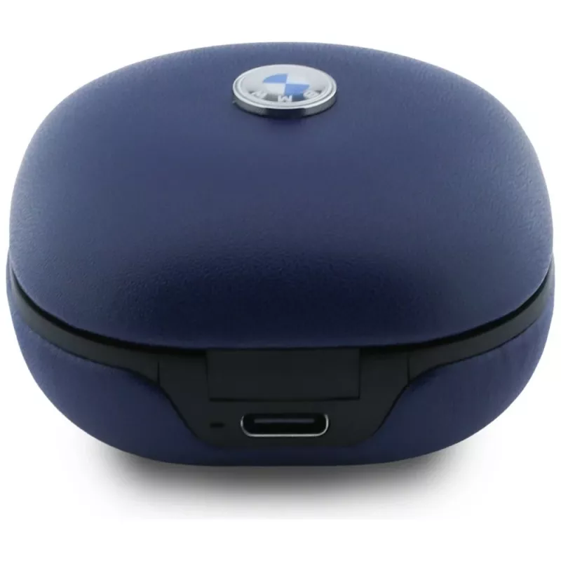 BMW LeatherMetal Logo ENC TWS Bluetooth auriculares azul-marinho