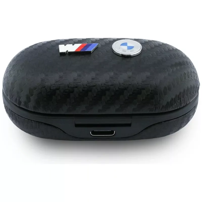 Auscultadores TWS Bluetooth BMW Carbon Metal Logo ENC preto