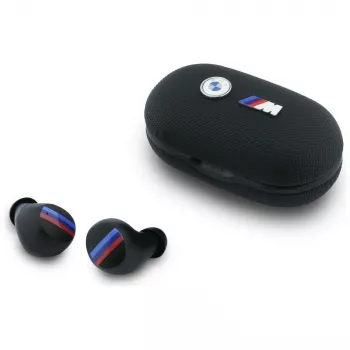 Auscultadores TWS Bluetooth 5.1 BMW M Metal Logo com ENC - preto