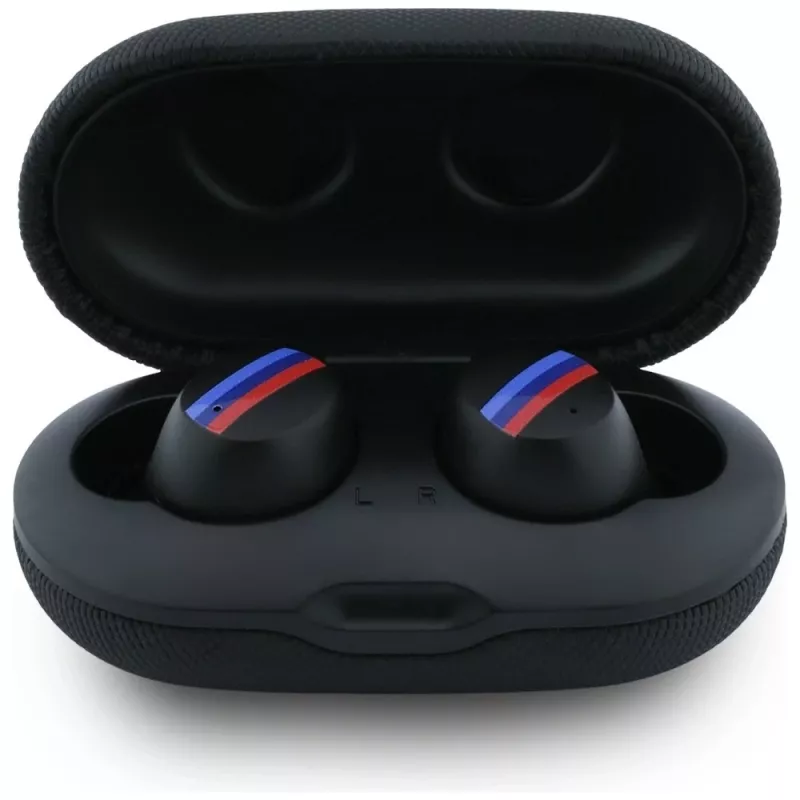 Auscultadores TWS Bluetooth 5.1 BMW M Metal Logo com ENC - preto