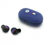 Auscultadores TWS Bluetooth 5.3 BMW M Metal Logo com ENC, azul