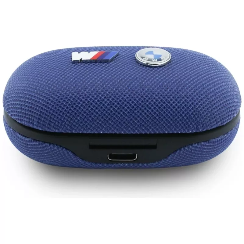 Auscultadores TWS Bluetooth 5.3 BMW M Metal Logo com ENC, azul