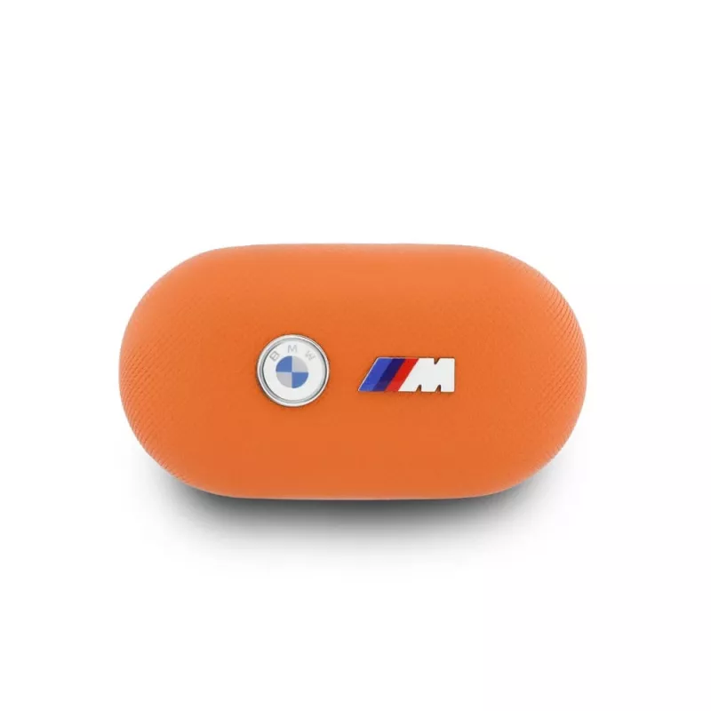 Auscultadores TWS Bluetooth 5.3 BMW M Metal Logo com ENC - laranja