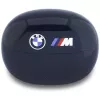 Auscultadores TWS Bluetooth BMW azul-marinho com logótipo impresso