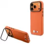 Capa MagSafe BMW M Metal Logo para iPhone 17 Pro laranja