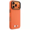 Capa MagSafe BMW M Metal Logo para iPhone 17 Pro laranja