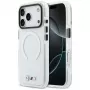 Capa MagSafe BMW M IML Shockproof Metal Logos para iPhone 17 Pro transparente