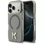 Capa MagSafe KARL LAGERFELD IML K Head Logo para iPhone 17 Pro, preta